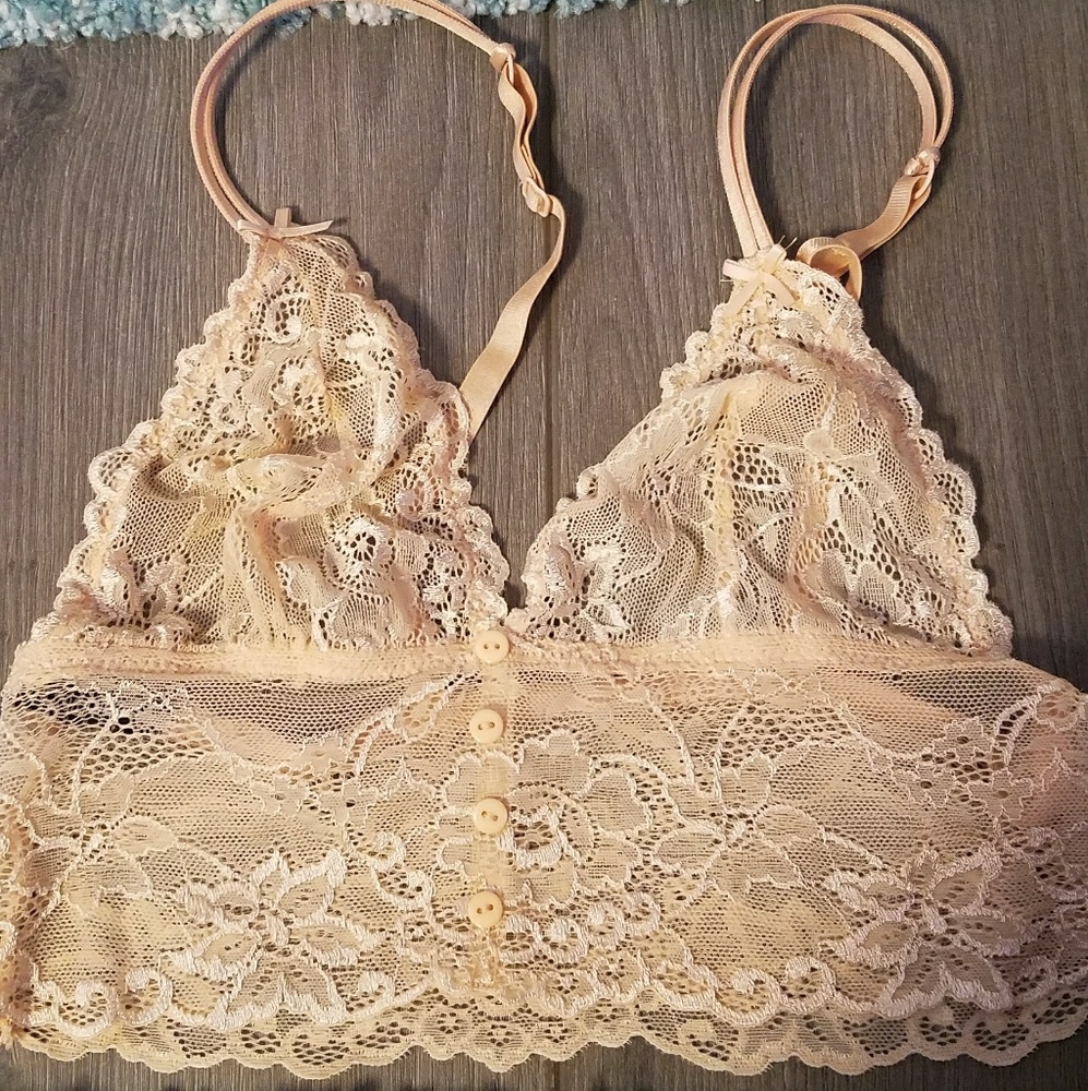 Peach bralet